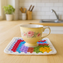 Crochet Granny Square Pattern PDF For Blanket Pillow Bag And Home Decor Projects