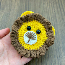 Crochet Lion Applique PDF Pattern, Animal Face Motif Design, Nursery Decor Craft, Baby Gift Idea, Handmade Crochet Accessory