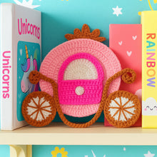 Crochet Princess Carriage Pattern PDF Nursery Wall Decor Baby Room Hanging Tutorial