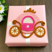 Crochet Princess Carriage Pattern PDF Nursery Wall Decor Baby Room Hanging Tutorial