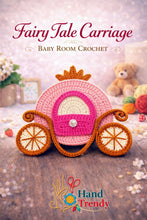 Crochet Princess Carriage Pattern PDF Nursery Wall Decor Baby Room Hanging Tutorial