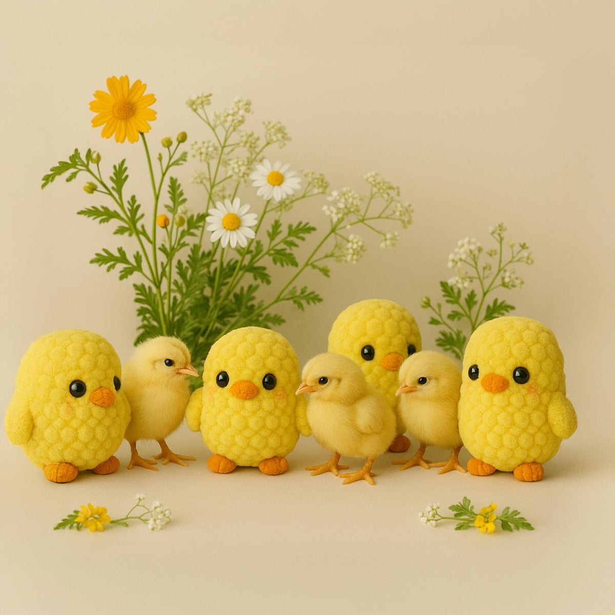 Amigurumi Chick Crochet Pattern PDF - Plush Baby Chick PDF - Hand Trendy