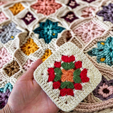 Solid Granny Square Baby Blanket Crochet Pattern - Beginner Crochet Coaster Pattern - Hand Trendy