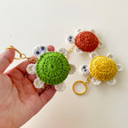 Easy Turtle Crochet Keychain Pattern PDF - Keychain PDF Tutorial - Hand Trendy