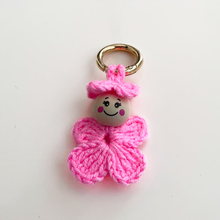 Crochet Angel Keychain Pattern PDF, Mini Amigurumi Angel Tutorial, DIY Guardian Angel Charm