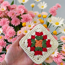 Solid Granny Square Baby Blanket Crochet Pattern - Beginner Crochet Coaster Pattern - Hand Trendy