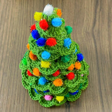 Decorated Layered Christmas Tree Crochet Pattern, DIY Handmade Holiday Ornament - Hand Trendy