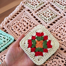 Solid Granny Square Baby Blanket Crochet Pattern - Beginner Crochet Coaster Pattern - Hand Trendy