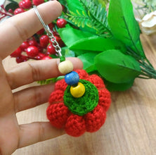 Crochet Halloween Pumpkin Keychain Pattern - Stylish Halloween Easy Crochet Pattern