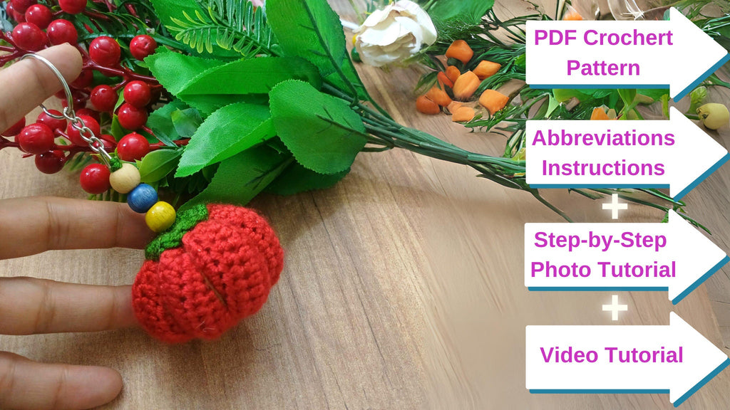 Easy Halloween Crochet Pumpkin Pattern - Pattern for Beginners - Hand Trendy