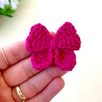 Crochet Butterfly Hair Clip PDF Pattern– DIY Bow Barrette for Girls - Hand Trendy