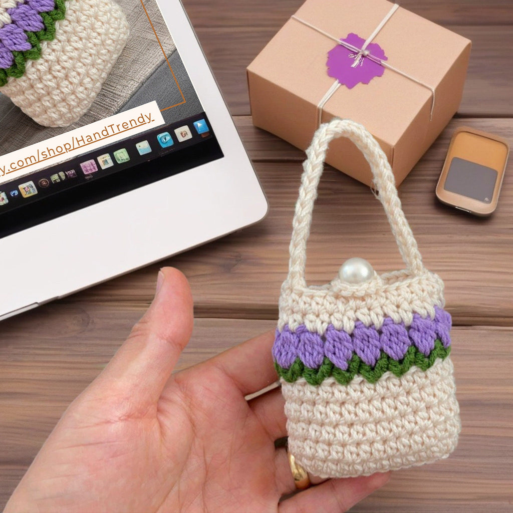 AirPod Pro Case Pattern PDF - Beginner Friendly - PDF Tutorial for Custom Earphone Case - Hand Trendy