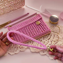 Crochet Cord For Wallet Handle Pattern PDF - Simple Crochet Bag Strap Design - Beginner Bag Cord Tutorial For Your Handmade Diy Project