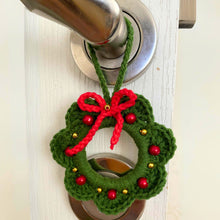 Christmas Crochet Wreath Pattern - Christmas Tree Decoration - Christmas Ornament Pattern | Easy PDF for Beginners