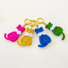 Crochet Cat Keychain Pattern, Cute DIY Key Holder Design for Fun Gifts, Perfect Crochet Gift Ideas