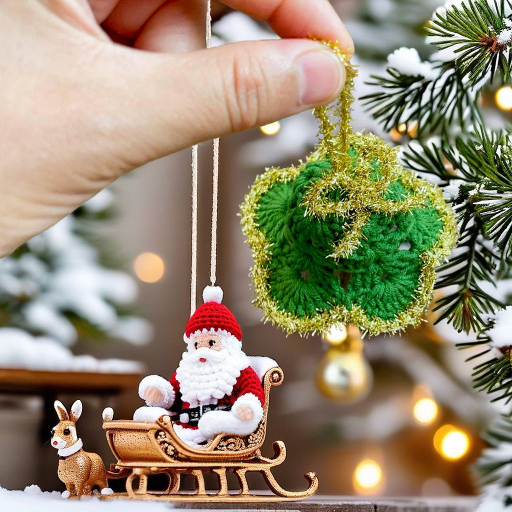 Too Flashy Crochet Bells Pattern PDF - Festive Decor - Mini Xmass Bells Ornament - Hand Trendy