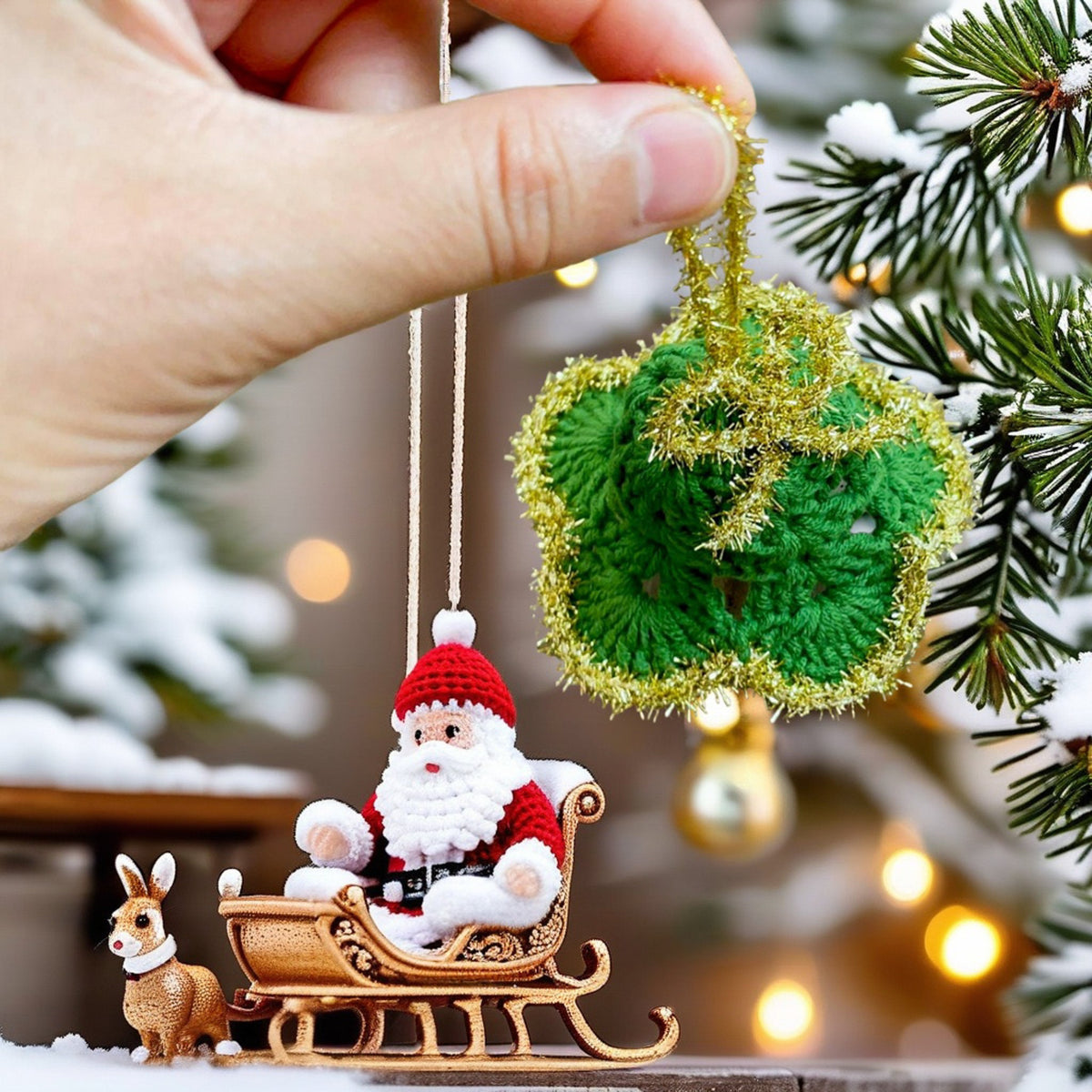 Too Flashy Crochet Bells Pattern PDF - Festive Decor - Mini Xmass Bells Ornament - Hand Trendy