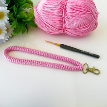 Crochet Cord For Wallet Handle Pattern PDF - Simple Crochet Bag Strap Design - Beginner Bag Cord Tutorial For Your Handmade Diy Project