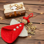Crochet Angel Tree Topper Pattern | PDF Only - DIY Christmas Table Decoration - Hand Trendy