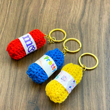 Crochet Keychain Tutorial - Mini Crochet Yarn Ball Ornament for Crochet Lovers - Inspirational Crochet Keychain Ideas
