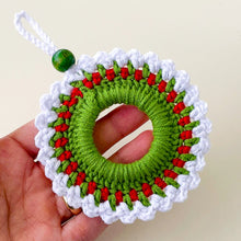 Unique Christmas Wreath Crochet Pattern, Easy Holiday Ornament PDF Tutorial, Beginner-Friendly Festive Decor, Instant Download