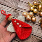 Crochet Angel Tree Topper Pattern | PDF Only - DIY Christmas Table Decoration - Hand Trendy