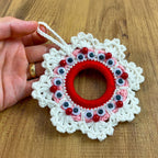 Whimsical Crochet Christmas Wreath Pattern - Easy DIY Ornament for Christmas Gift - Hand Trendy