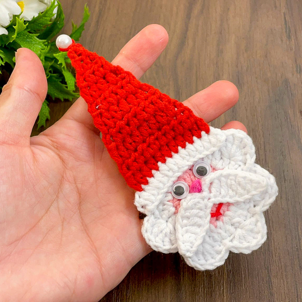 Santa Claus Applique Crochet Pattern PDF - Easy Holidays Gift Idea - Hand Trendy
