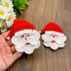Santa Claus Applique Crochet Pattern PDF - Easy Holidays Gift Idea - Hand Trendy