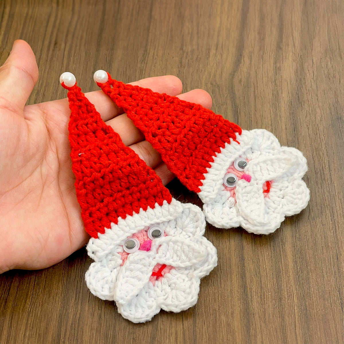 Santa Claus Applique Crochet Pattern PDF - Easy Holidays Gift Idea - Hand Trendy