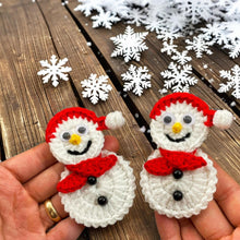 Cute Snowman Amigurumi PDF Pattern, Christmas Decorative Crochet Snowman Pattern, DIY Gift Idea, Winter Decor for Kids