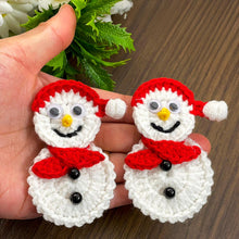 Cute Snowman Amigurumi PDF Pattern, Christmas Decorative Crochet Snowman Pattern, DIY Gift Idea, Winter Decor for Kids