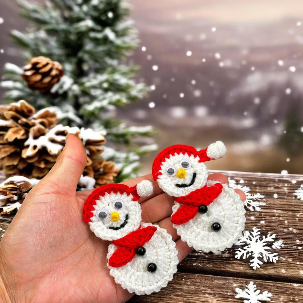 Cute Snowman Crochet Pattern Guide - Cute Amigurumi Snowman Tutorial for DIY Holiday Gift - Hand Trendy