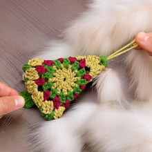 Crochet Granny Square Christmas Tree Ornament Pattern PDF: A Vintage-Inspired Design for Holiday Decor and Perfect DIY Gifts