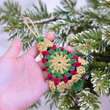 Crochet Granny Square Christmas Tree Ornament Pattern PDF: A Vintage-Inspired Design for Holiday Decor and Perfect DIY Gifts