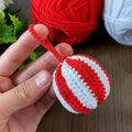 Crochet Christmas Ornament PDF Pattern - Easy DIY Christmas Decoration for Beginners - Hand Trendy