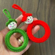 Crochet Christmas Elf Wreath Pattern, DIY Red Ornament PDF, Handmade Holiday Décor Tutorial, Beginner Festive Craft Project