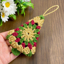 Crochet Granny Square Christmas Tree Ornament Pattern PDF: A Vintage-Inspired Design for Holiday Decor and Perfect DIY Gifts