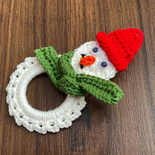 Snowman Wreath Crochet Pattern, Christmas Ornament PDF Tutorial, DIY Holiday Décor, Beginner-Friendly Festive Craft, Handmade Decoration