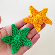 Crochet Star Applique PDF Pattern, DIY Decorative Star Ornament, Handmade Festive Star Design, Easy Crochet Pattern for Beginners