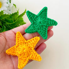 Crochet Star Applique PDF Pattern, DIY Decorative Star Ornament, Handmade Festive Star Design, Easy Crochet Pattern for Beginners