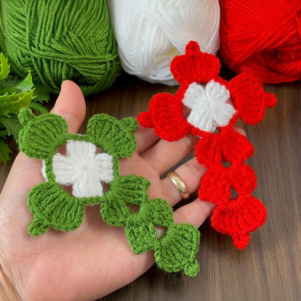Crochet Cross with Heart Motifs PDF Pattern - Handmade Religious Decor Design - Hand Trendy