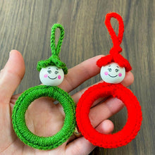 Crochet Christmas Elf Wreath Pattern, DIY Red Ornament PDF, Handmade Holiday Décor Tutorial, Beginner Festive Craft Project