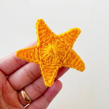 Crochet Star Applique PDF Pattern, DIY Decorative Star Ornament, Handmade Festive Star Design, Easy Crochet Pattern for Beginners