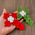 Crochet Cross with Heart Motifs PDF Pattern - Handmade Religious Decor Design - Hand Trendy