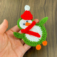 Crochet Penguin Ornament PDF Pattern, DIY Christmas Penguin Decoration, Handmade Festive Penguin Applique, Holiday Crochet Design