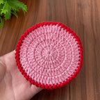 Modern Crochet Coaster Pattern PDF - Perfect Handmade Table Decor Gift for Beginners - Hand Trendy