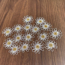 Elegant Needle Lace Daisy Motif Pattern PDF, Intricate Floral Design Tutorial, DIY Jewelry, Embellishments, or Decoration