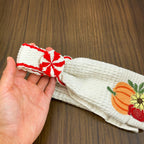 Crochet Candy Cane Towel Holder PDF Pattern - Festive Holiday Crochet Project for Beginners - Hand Trendy