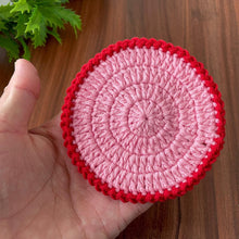 Modern Crochet Coaster Pattern, Unique DIY Cotton Round Coaster Tutorial, Perfect Handmade Table Decor Gift for Beginners